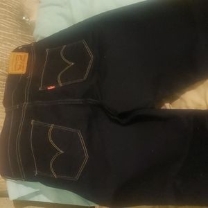 Ladies high rise levi jeans